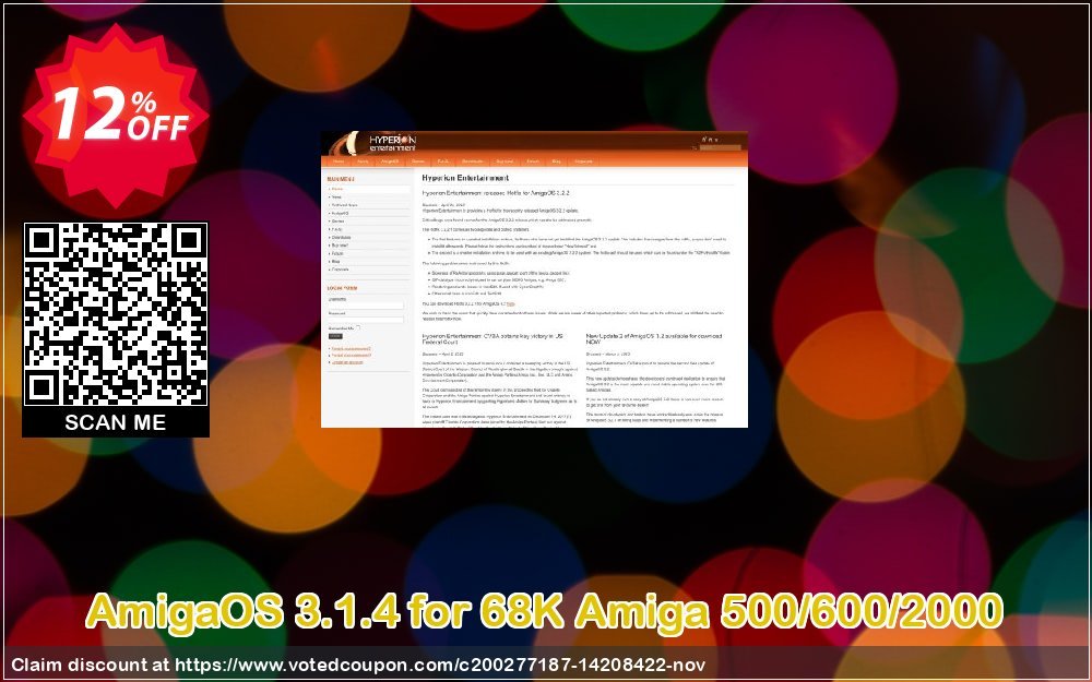 AmigaOS 3.1.4 for 68K Amiga 500/600/2000 Coupon, discount AmigaOS 3.1.4 for 68K Amiga 500/600/2000 Awesome sales code 2023. Promotion: Awesome sales code of AmigaOS 3.1.4 for 68K Amiga 500/600/2000 2023