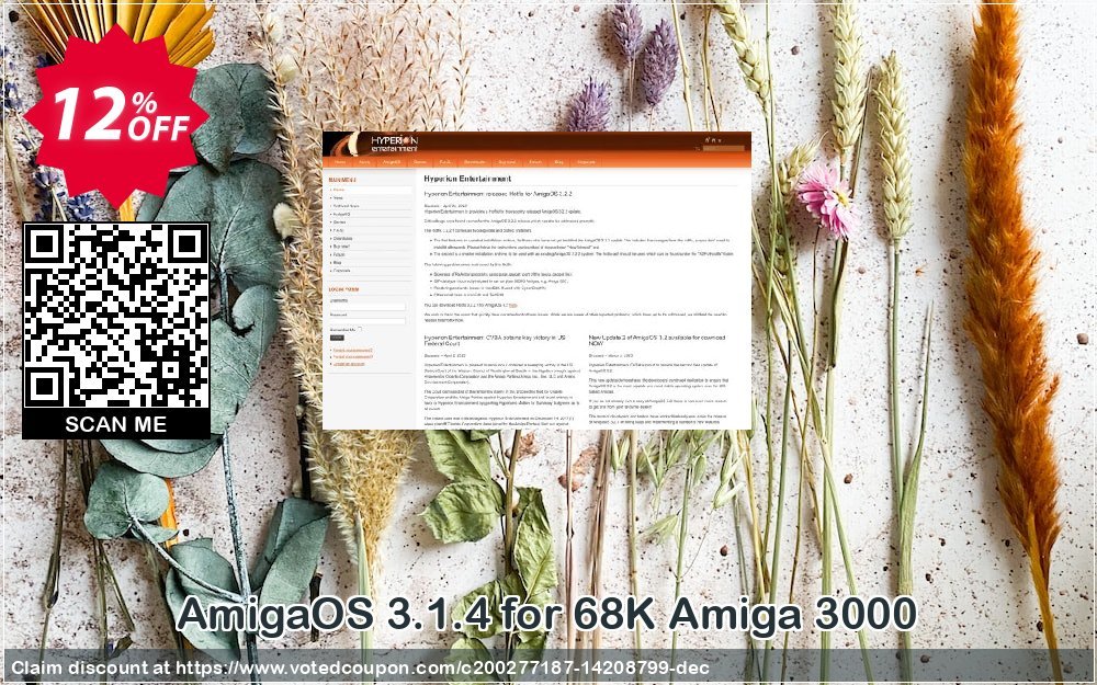 AmigaOS 3.1.4 for 68K Amiga 3000 Coupon, discount 10% OFF AmigaOS 3.1.4 for 68K Amiga 3000 Dec 2023. Promotion: Best discount code of AmigaOS 3.1.4 for 68K Amiga 3000, tested in December 2023