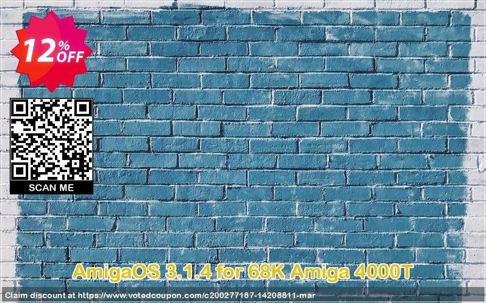 AmigaOS 3.1.4 for 68K Amiga 4000T Coupon, discount AmigaOS 3.1.4 for 68K Amiga 4000T Special promo code 2024. Promotion: Special promo code of AmigaOS 3.1.4 for 68K Amiga 4000T 2024