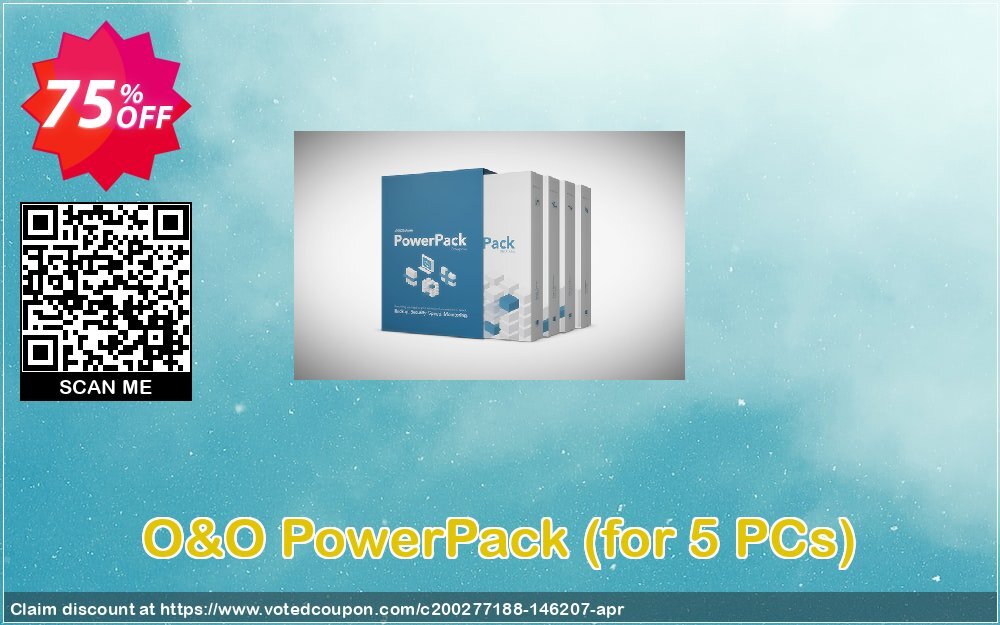 O&O PowerPack, for 5 PCs  Coupon Code Jun 2023, 75% OFF - VotedCoupon