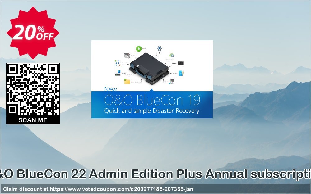 O&O BlueCon 21 Enterprise Annual subscription Coupon Code Apr 2024, 20% OFF - VotedCoupon