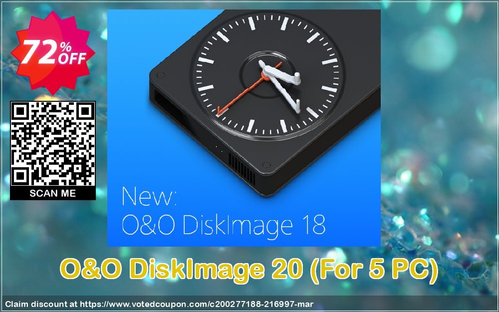 O&O DiskImage 19, For 5 PC  voted-on promotion codes