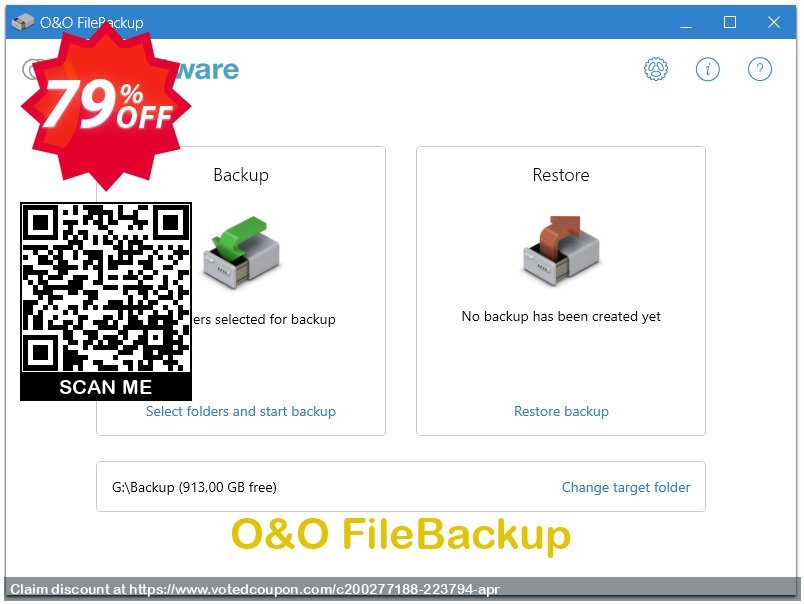 O&O FileBackup Coupon Code May 2024, 79% OFF - VotedCoupon