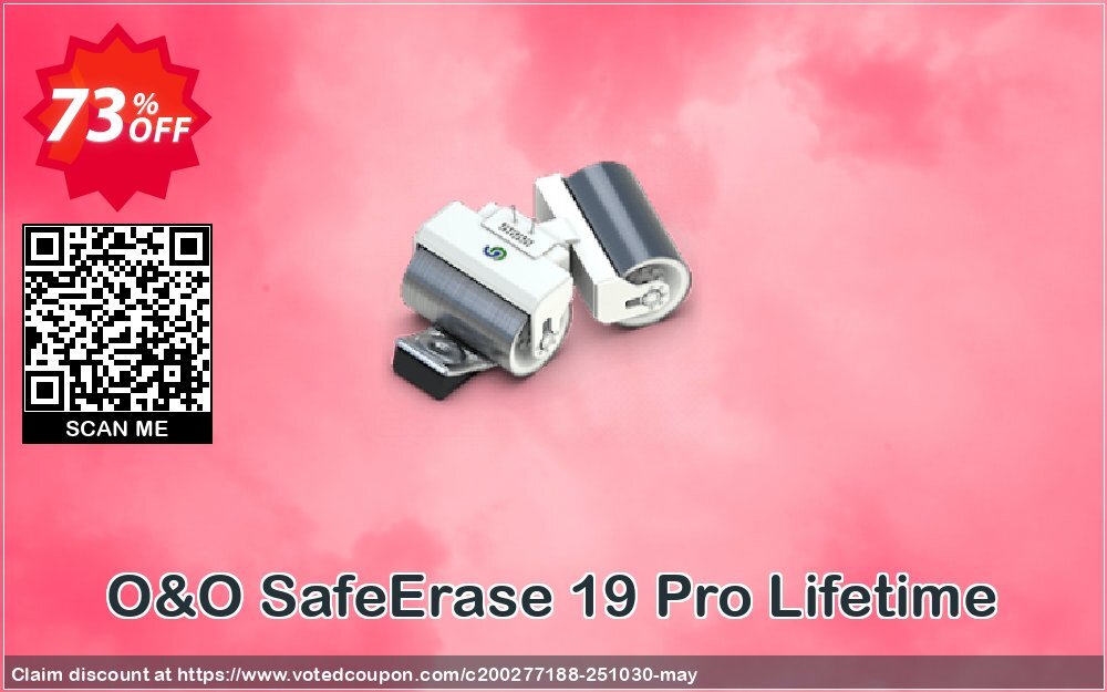 O&O SafeErase 18 Pro Lifetime Coupon, discount 70% OFF O&O SafeErase 18 Pro Lifetime, verified. Promotion: Big promo code of O&O SafeErase 18 Pro Lifetime, tested & approved