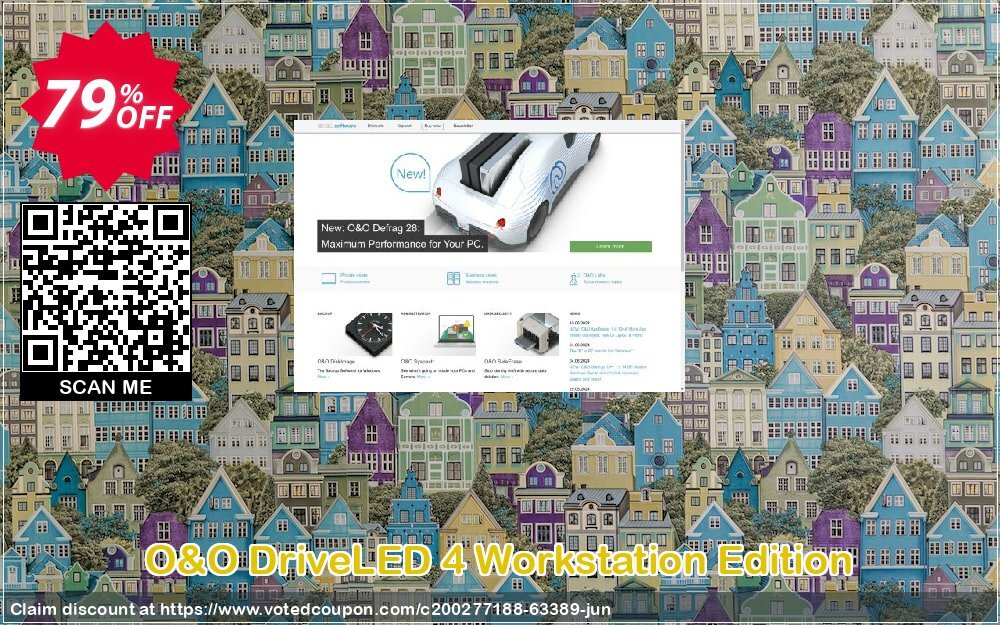 O&O DriveLED 4 Workstation Edition voted-on promotion codes