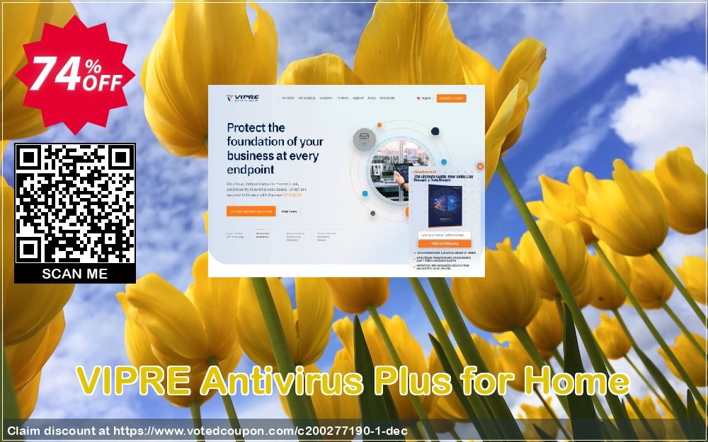VIPRE Antivirus Plus for Home Coupon, discount 40% OFF VIPRE Antivirus Plus for Home 2023. Promotion: Special promotions code of VIPRE Antivirus Plus for Home, tested in {{MONTH}}