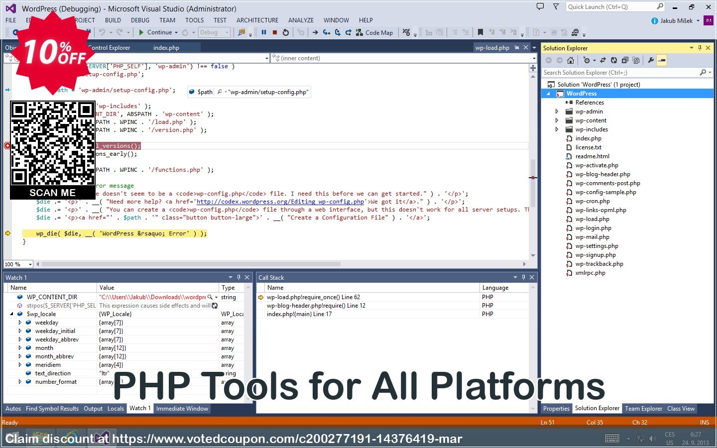 PHP Tools for All Platforms Coupon Code May 2024, 10% OFF - VotedCoupon