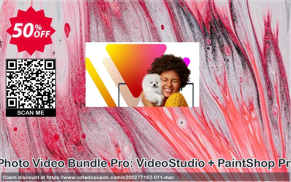 Corel Photo Video Bundle Pro: VideoStudio + PaintShop Pro 2023 Coupon, discount 50% OFF Corel Photo Video Bundle Pro: VideoStudio + PaintShop Pro 2024, verified. Promotion: Awesome deals code of Corel Photo Video Bundle Pro: VideoStudio + PaintShop Pro 2024, tested & approved