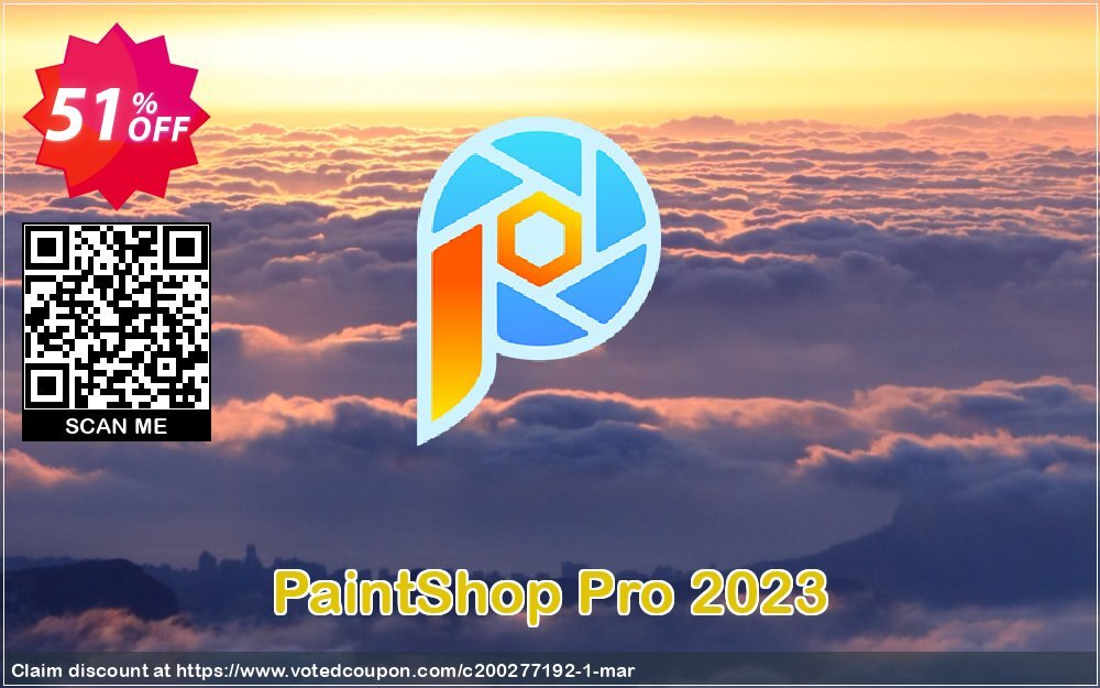 PaintShop Pro 2023 Coupon, discount Offer: Up to 52% Off on Pinnacle products. Promotion: Awesome deals code of PaintShop Pro 2024, tested & approved