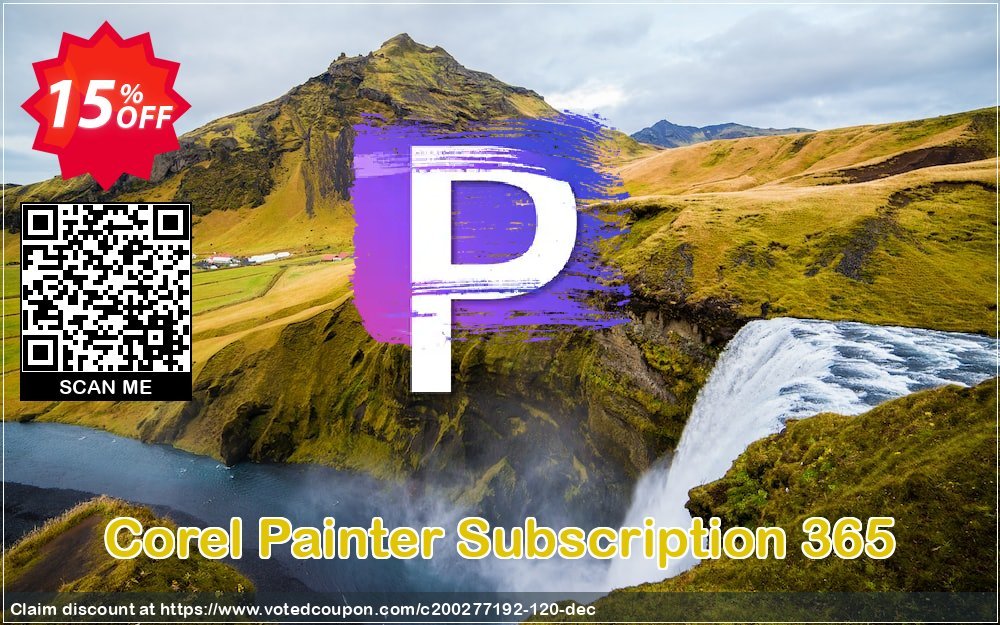 Corel Painter Subscription 365 Coupon Code Oct 2023, 15% OFF - VotedCoupon