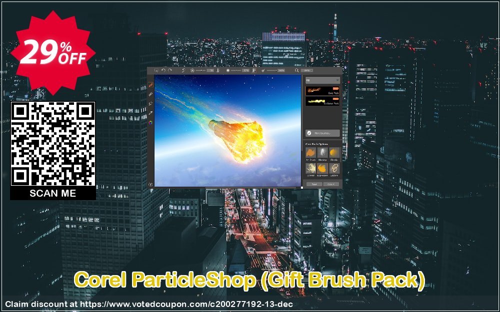 Corel ParticleShop, Gift Brush Pack  Coupon, discount 28% OFF Corel ParticleShop 2023. Promotion: Awesome deals code of Corel ParticleShop, tested in {{MONTH}}
