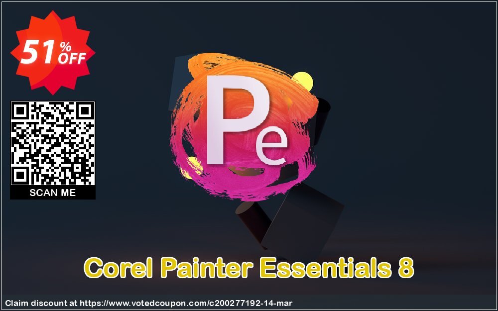 Corel Painter Essentials 8 Coupon Code May 2024, 51% OFF - VotedCoupon