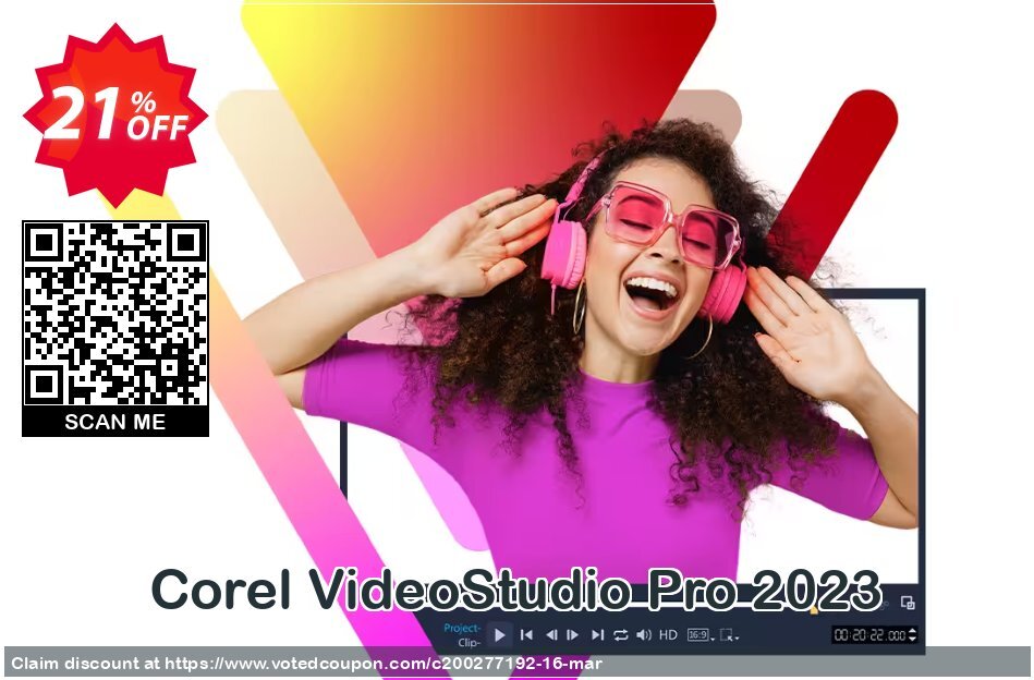 Corel VideoStudio Pro 2023 Coupon Code Apr 2024, 21% OFF - VotedCoupon