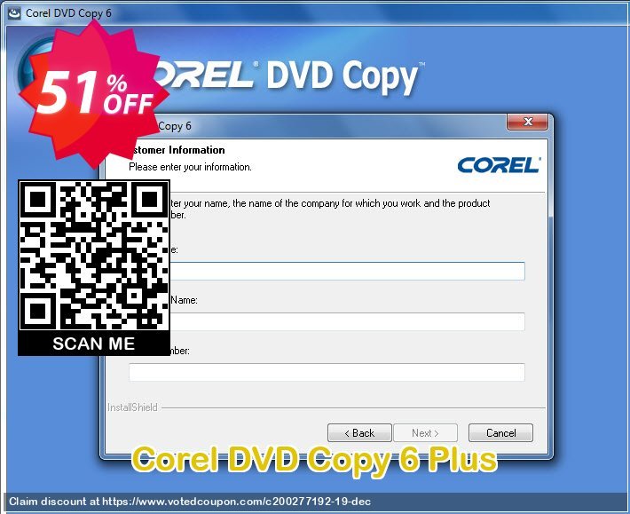 Corel DVD Copy 6 Plus Coupon Code Oct 2023, 51% OFF - VotedCoupon