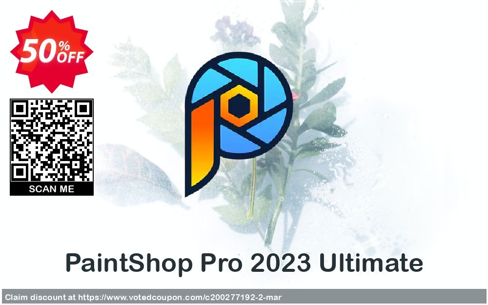 PaintShop Pro 2023 Ultimate Coupon, discount Flash Sale for PaintShopPro starts today!. Promotion: Don't Miss Out: Sale for PaintShopPro, VideoStudio and WordPerfect
