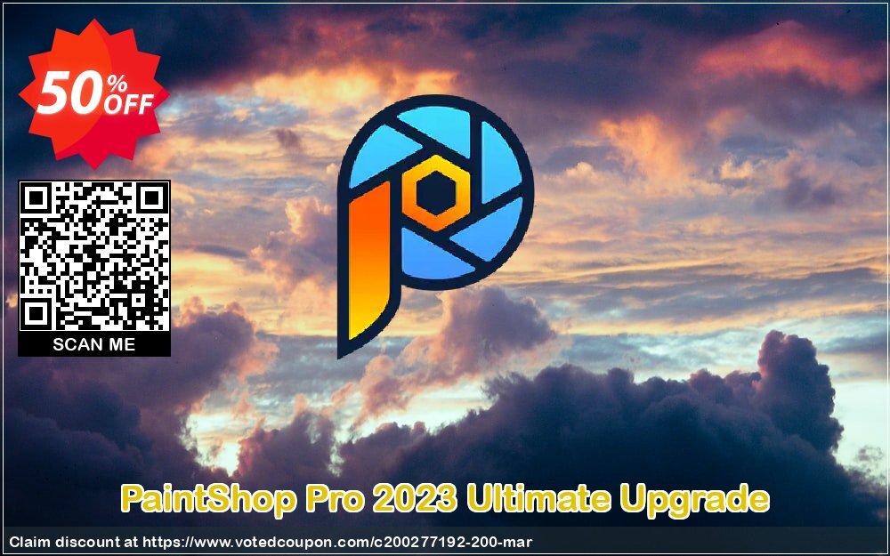 PaintShop Pro 2023 Ultimate Upgrade Coupon, discount 50% OFF PaintShop Pro 2024 Ultimate Upgrade, verified. Promotion: Awesome deals code of PaintShop Pro 2024 Ultimate Upgrade, tested & approved