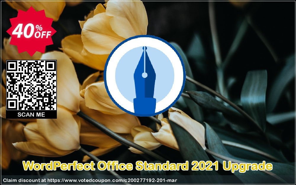 WordPerfect Office Standard 2021 Upgrade Coupon Code Jun 2024, 40% OFF - VotedCoupon