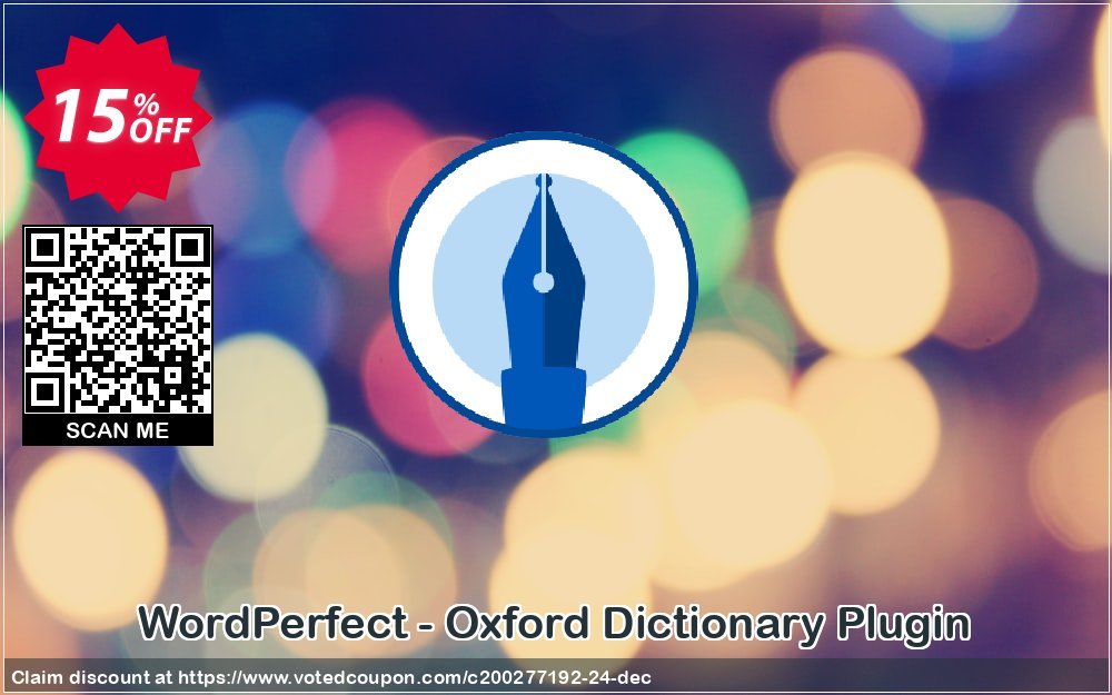 WordPerfect - Oxford Dictionary Plugin Coupon, discount 10% OFF WordPerfect - Oxford Dictionary Plugin 2023. Promotion: Awesome deals code of WordPerfect - Oxford Dictionary Plugin, tested in {{MONTH}}