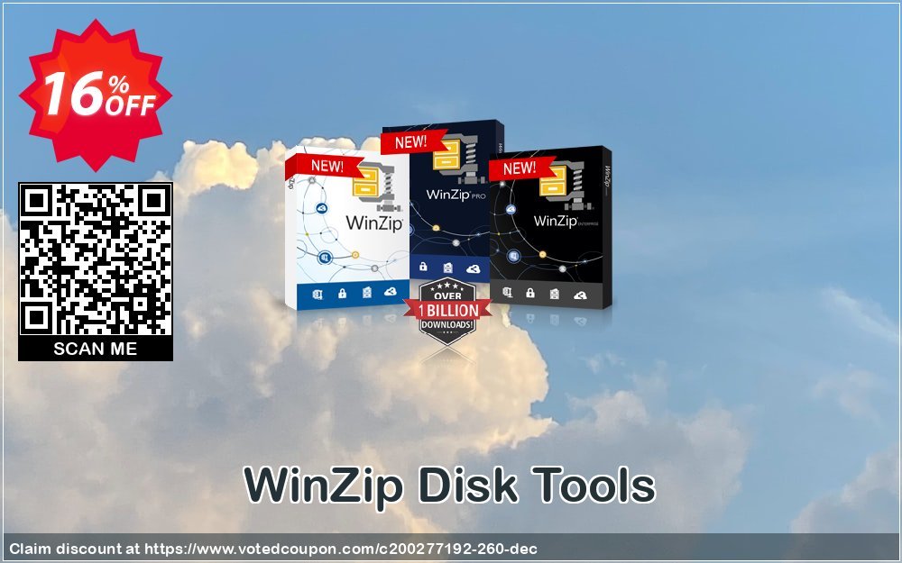 WinZip Disk Tools Coupon Code Oct 2023, 16% OFF - VotedCoupon