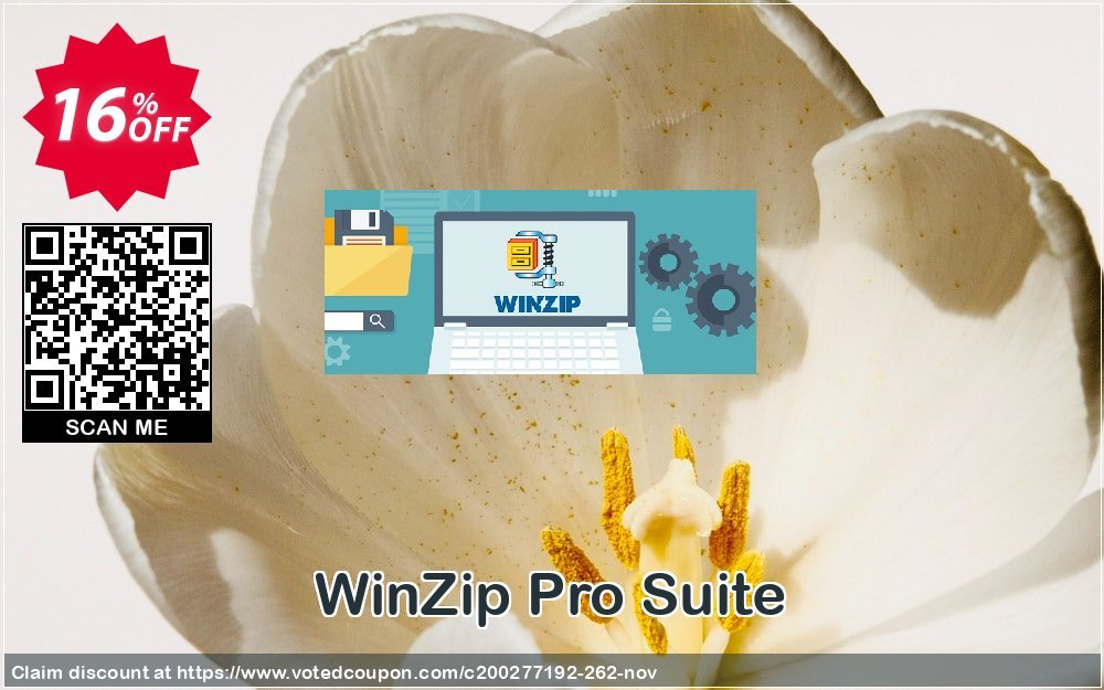 WinZip Pro Suite Coupon, discount Offer: Up to 52% Off on Pinnacle products. Promotion: Awesome deals code of WinZip Pro Suite, tested & approved
