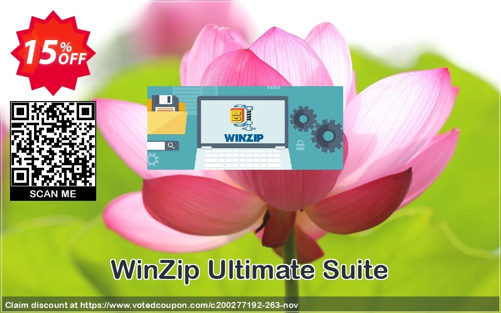 WinZip Ultimate Suite Coupon, discount Offer: Up to 52% Off on Pinnacle products. Promotion: Awesome deals code of WinZip Ultimate Suite, tested & approved