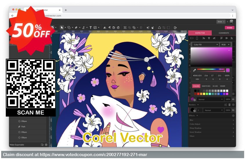 Corel Vector Coupon, discount Offer: Up to 52% Off on Pinnacle products. Promotion: Awesome deals code of Corel Vector, tested & approved