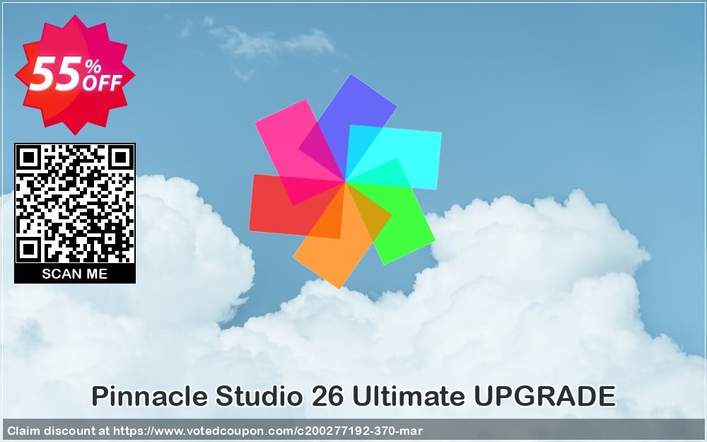 Pinnacle Studio 26 Ultimate UPGRADE Coupon, discount 30% OFF Pinnacle Studio 26 Ultimate UPGRADE, verified. Promotion: Awesome deals code of Pinnacle Studio 26 Ultimate UPGRADE, tested & approved