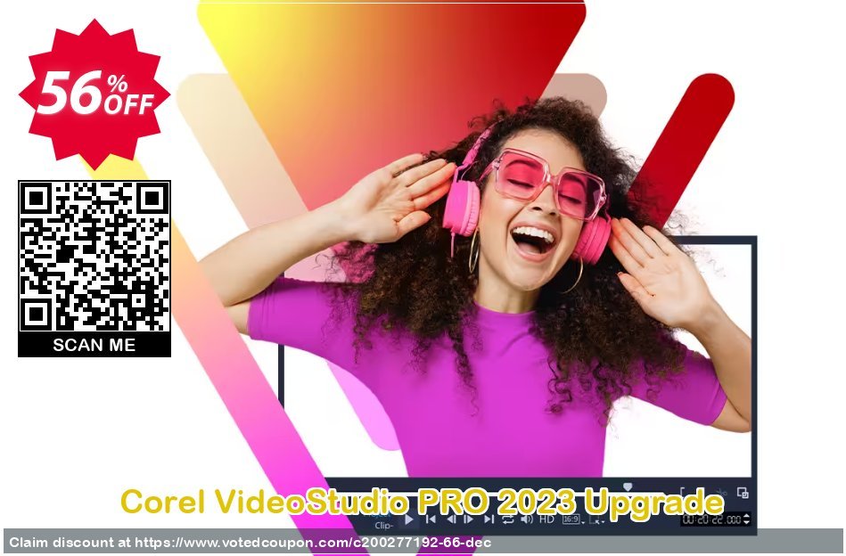 Corel VideoStudio PRO 2023 Upgrade Coupon, discount 55% OFF Corel VideoStudio PRO 2023 Upgrade, verified. Promotion: Awesome deals code of Corel VideoStudio PRO 2023 Upgrade, tested & approved