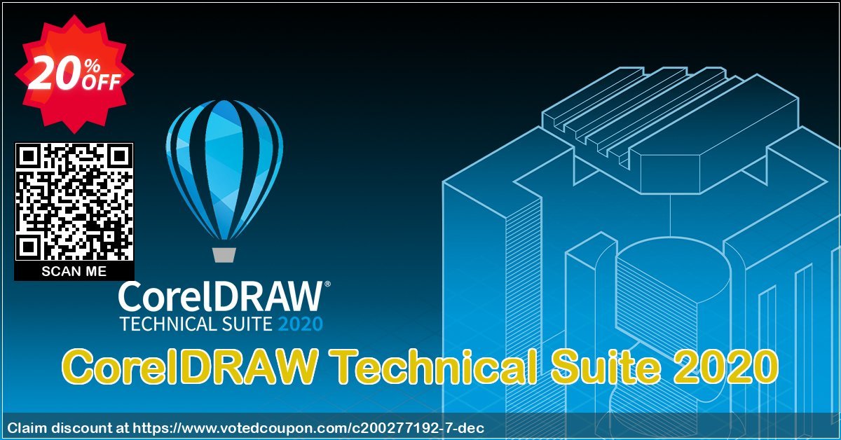 CorelDRAW Technical Suite 2020 Coupon, discount 20% OFF CorelDRAW Technical Suite 2020, verified. Promotion: Awesome deals code of CorelDRAW Technical Suite 2020, tested & approved