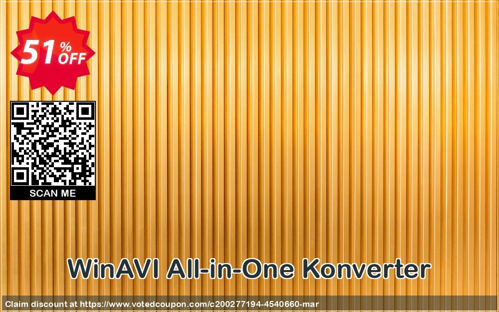 WinAVI All-in-One Konverter Coupon Code May 2024, 51% OFF - VotedCoupon