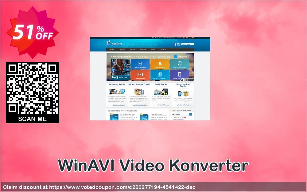 WinAVI Video Konverter Coupon, discount WinAVI Video Konverter Formidable sales code 2023. Promotion: Awful promotions code of WinAVI Video Konverter 2023