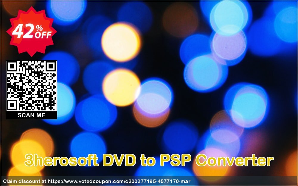 3herosoft DVD to PSP Converter Coupon Code May 2024, 42% OFF - VotedCoupon