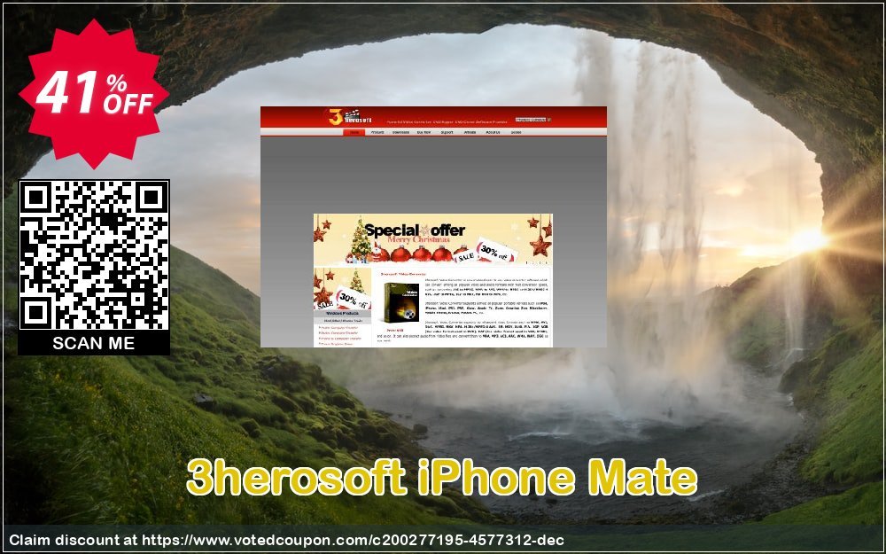 3herosoft iPhone Mate Coupon Code May 2024, 41% OFF - VotedCoupon