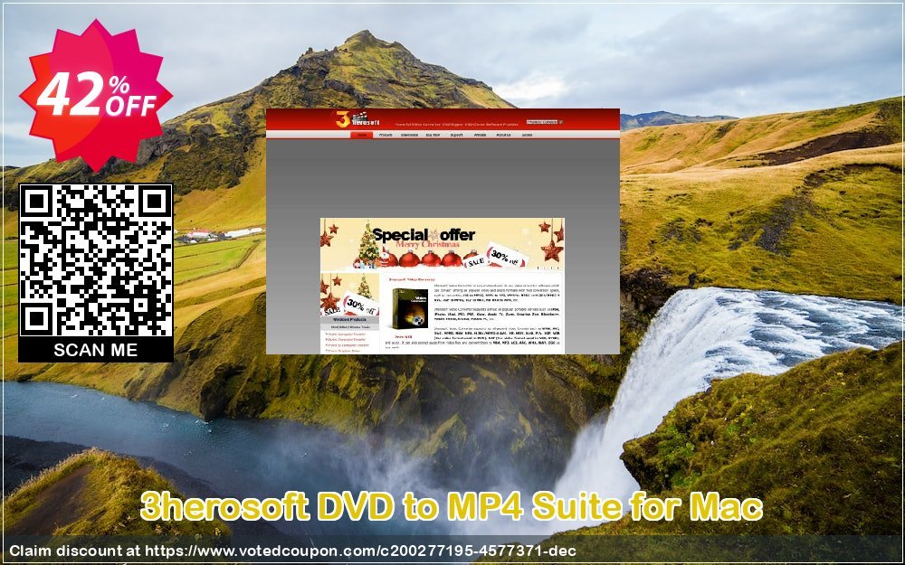 3herosoft DVD to MP4 Suite for MAC Coupon, discount 3herosoft DVD to MP4 Suite for Mac Formidable promo code 2023. Promotion: Formidable promo code of 3herosoft DVD to MP4 Suite for Mac 2023