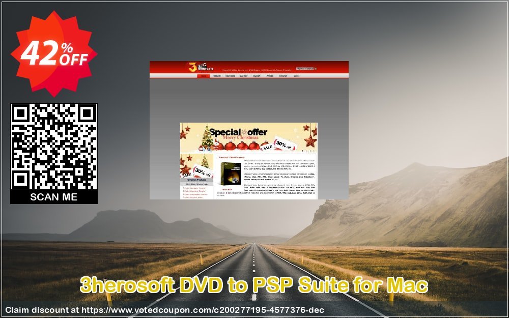 3herosoft DVD to PSP Suite for MAC Coupon, discount 3herosoft DVD to PSP Suite for Mac Wondrous offer code 2023. Promotion: Wondrous offer code of 3herosoft DVD to PSP Suite for Mac 2023
