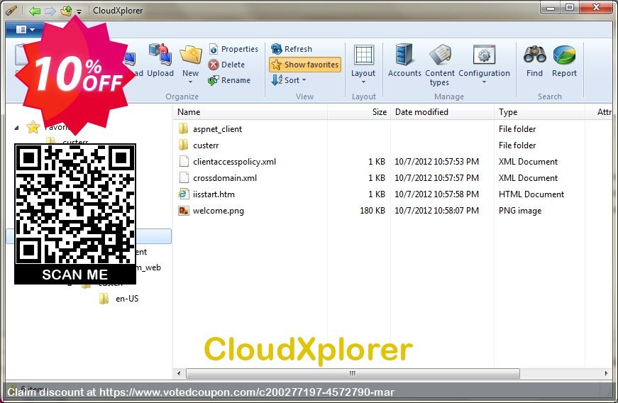 CloudXplorer Coupon, discount CloudXplorer Dreaded sales code 2024. Promotion: Dreaded sales code of CloudXplorer 2024