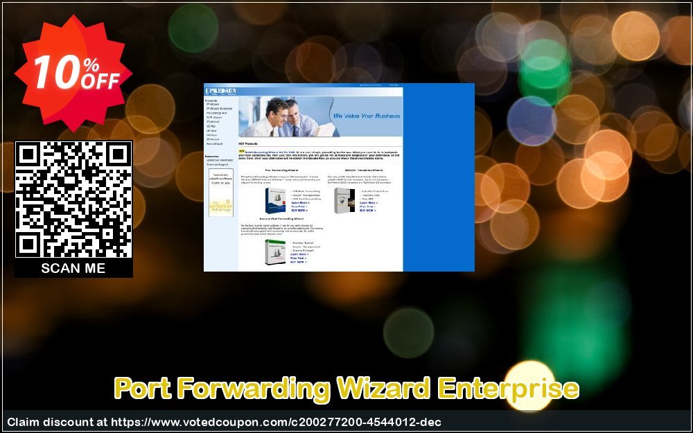 Port Forwarding Wizard Enterprise Coupon, discount Port Forwarding Wizard Enterprise Imposing promotions code 2023. Promotion: Imposing promotions code of Port Forwarding Wizard Enterprise 2023
