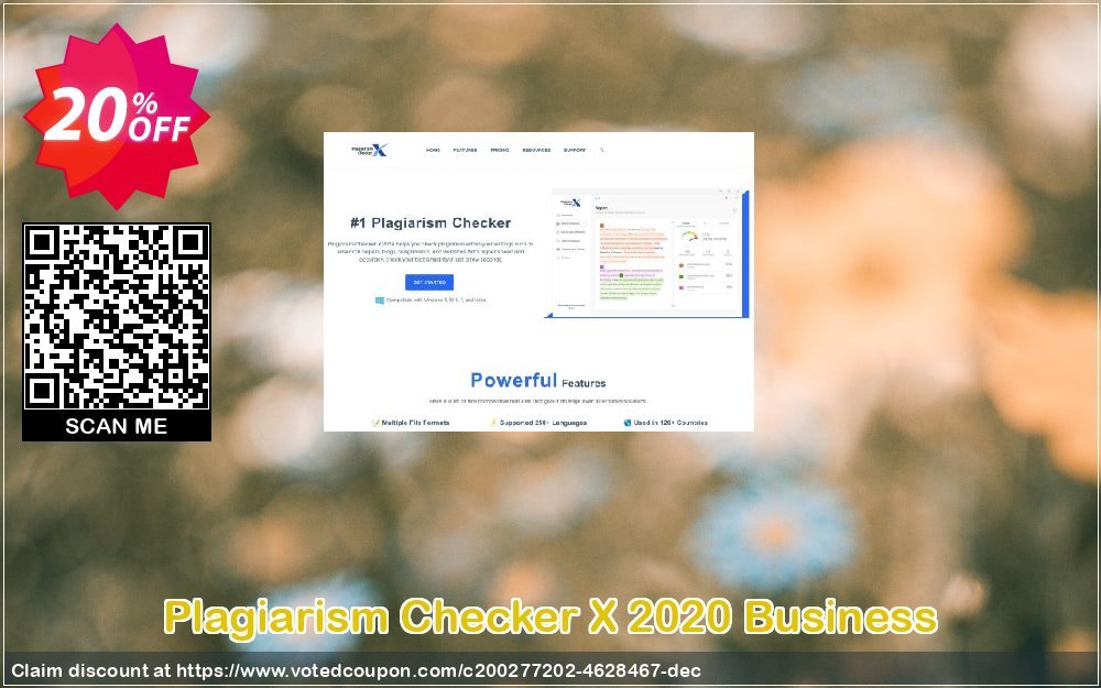 Plagiarism Checker X 2020 Business Coupon, discount Plagiarism Checker X 2023 Business Imposing sales code 2023. Promotion: Imposing sales code of Plagiarism Checker X 2023 Business 2023