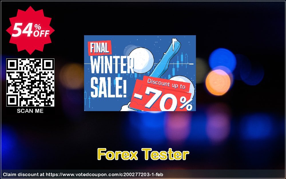 Forex Tester Coupon, discount 50% OFF Forex Tester 2023. Promotion: Excellent discounts code of Forex Tester, tested in {{MONTH}}