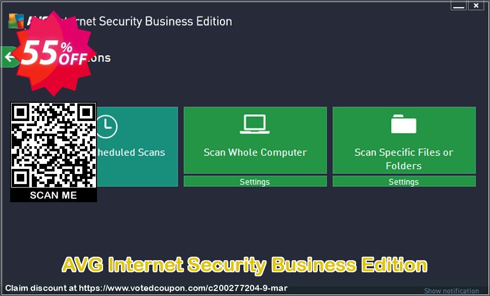 AVG Internet Security Business Edition Coupon Code May 2024, 55% OFF - VotedCoupon