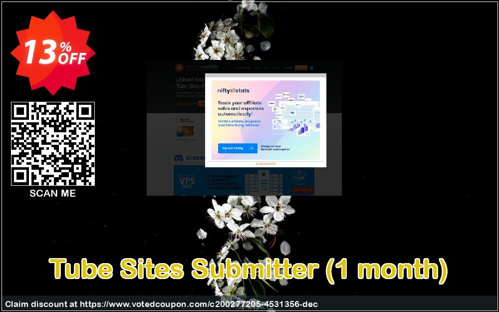Tube Sites Submitter, Monthly  Coupon, discount Tube Sites Submitter Exclusive promotions code 2023. Promotion: Exclusive promotions code of Tube Sites Submitter 2023