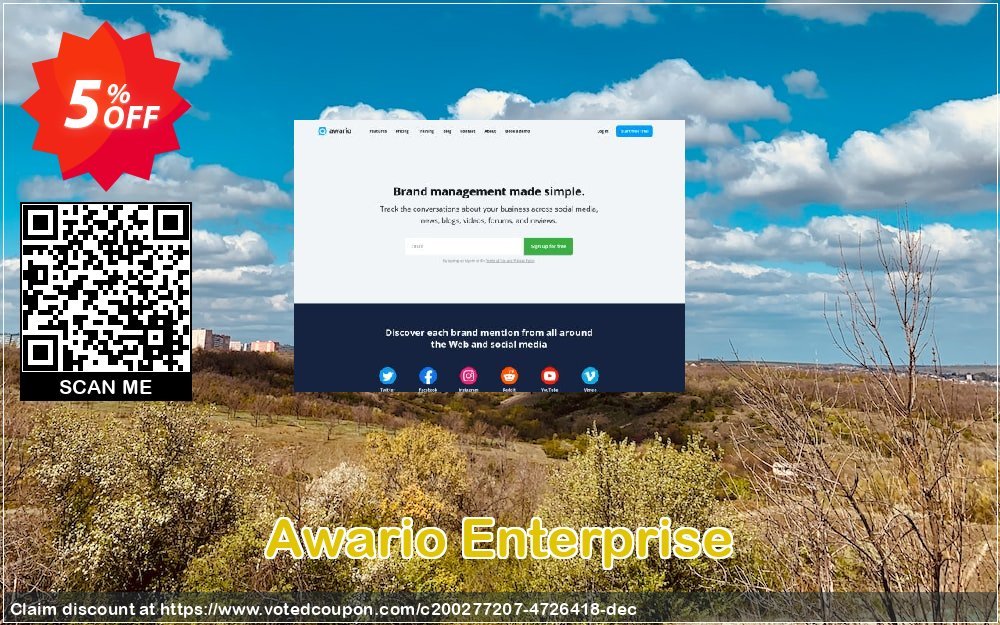 Awario Enterprise Coupon, discount Awario Enterprise Exclusive sales code 2023. Promotion: Exclusive sales code of Awario Enterprise 2023