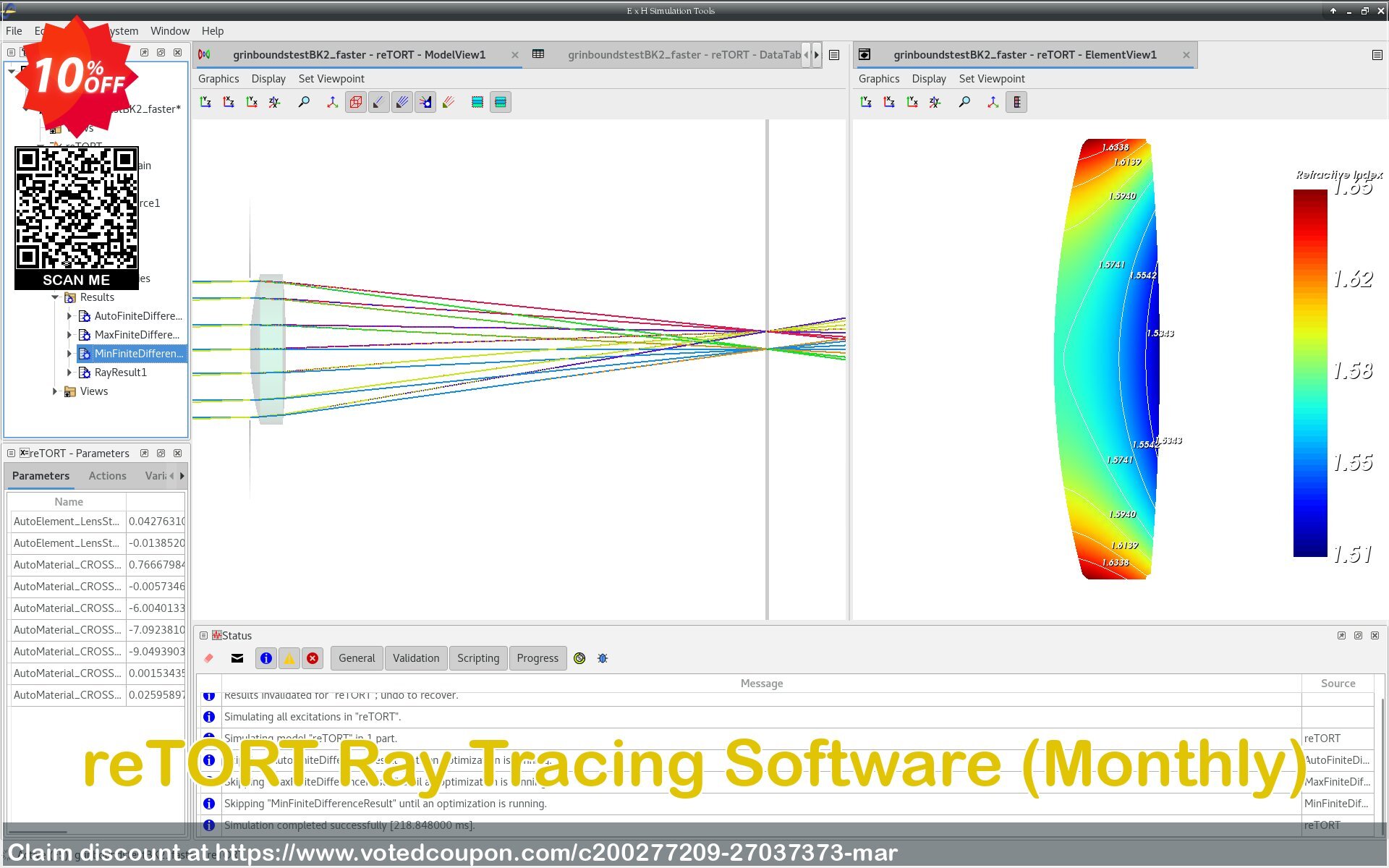 reTORT Ray Tracing Software, Monthly  Coupon Code Apr 2024, 10% OFF - VotedCoupon