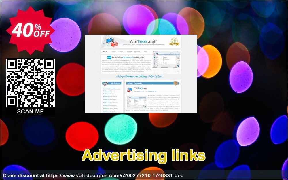 Advertising links Coupon, discount Advertising links Special sales code 2023. Promotion: Special sales code of Advertising links 2023