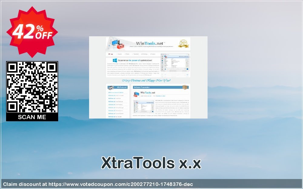 XtraTools x.x Coupon, discount XtraTools x.x Hottest discount code 2024. Promotion: Hottest discount code of XtraTools x.x 2024