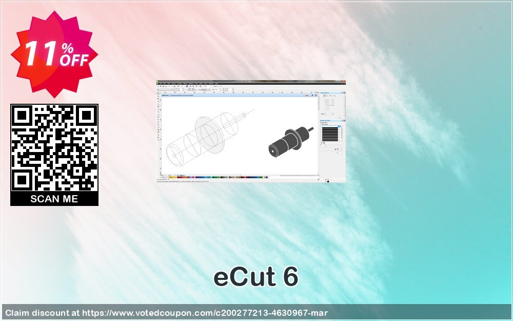 eCut 6 Coupon, discount eCut 6 Special deals code 2025. Promotion: Special deals code of eCut 6 2024