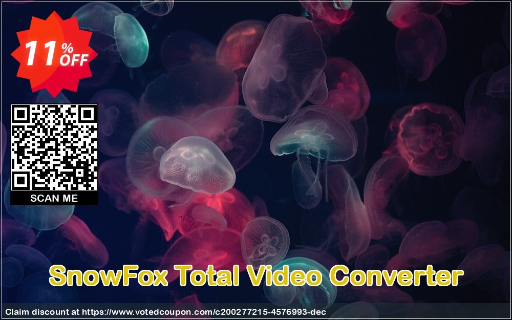 SnowFox Total Video Converter Coupon, discount SnowFox Total Video Converter Imposing promo code 2023. Promotion: Imposing promo code of SnowFox Total Video Converter 2023
