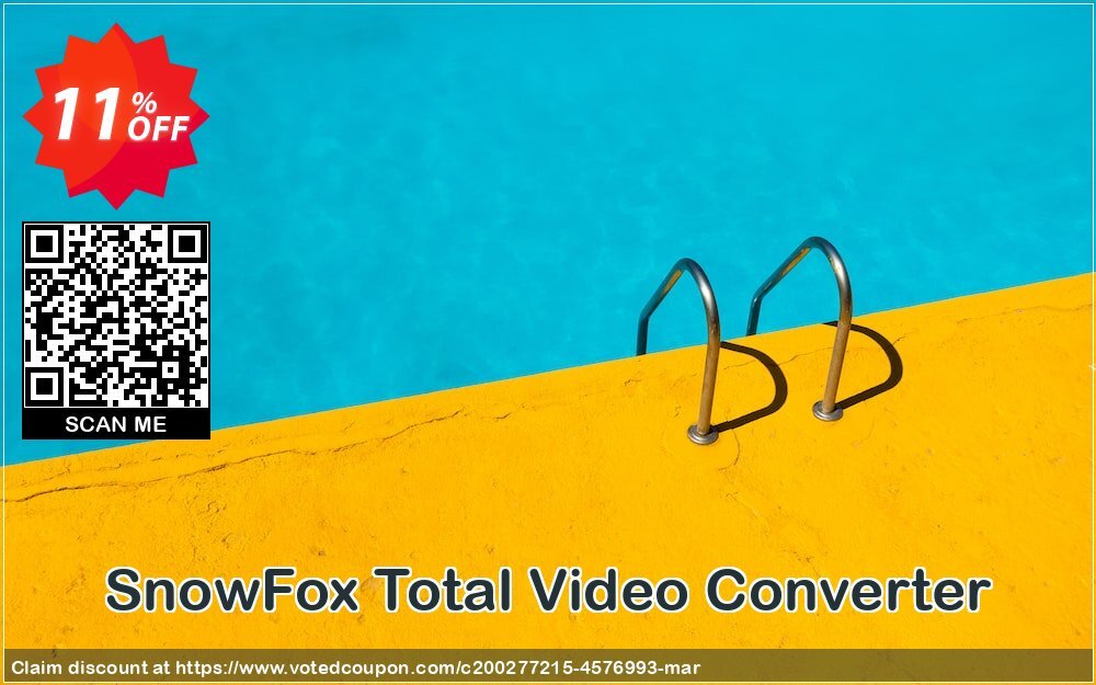 SnowFox Total Video Converter Coupon Code Apr 2024, 11% OFF - VotedCoupon