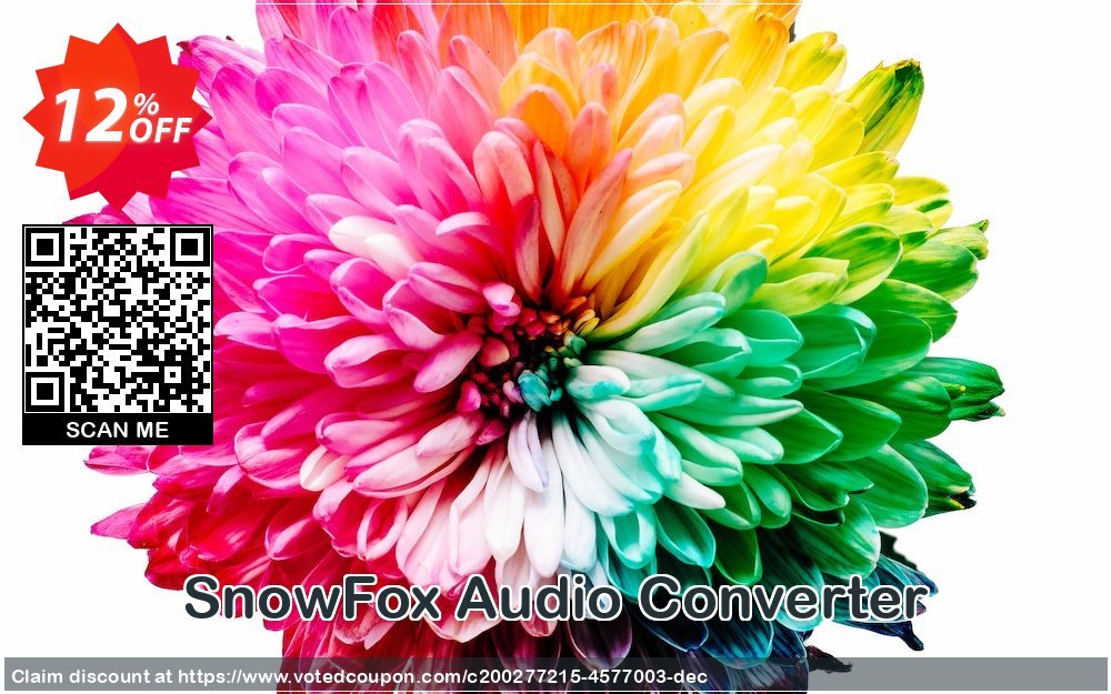 SnowFox Audio Converter Coupon, discount SnowFox Audio Converter Awful sales code 2023. Promotion: Awful sales code of SnowFox Audio Converter 2023