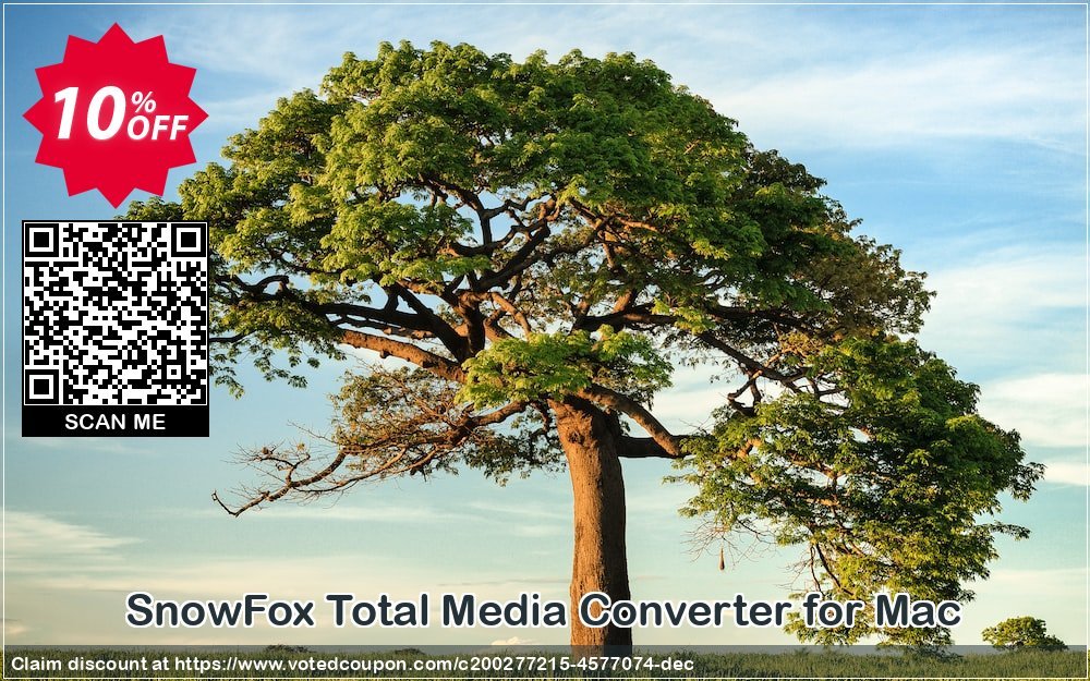 SnowFox Total Media Converter for MAC Coupon, discount SnowFox Total Media Converter for Mac Super deals code 2023. Promotion: Super deals code of SnowFox Total Media Converter for Mac 2023